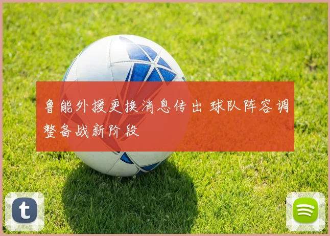 鲁能外援更换消息传出 球队阵容调整备战新阶段